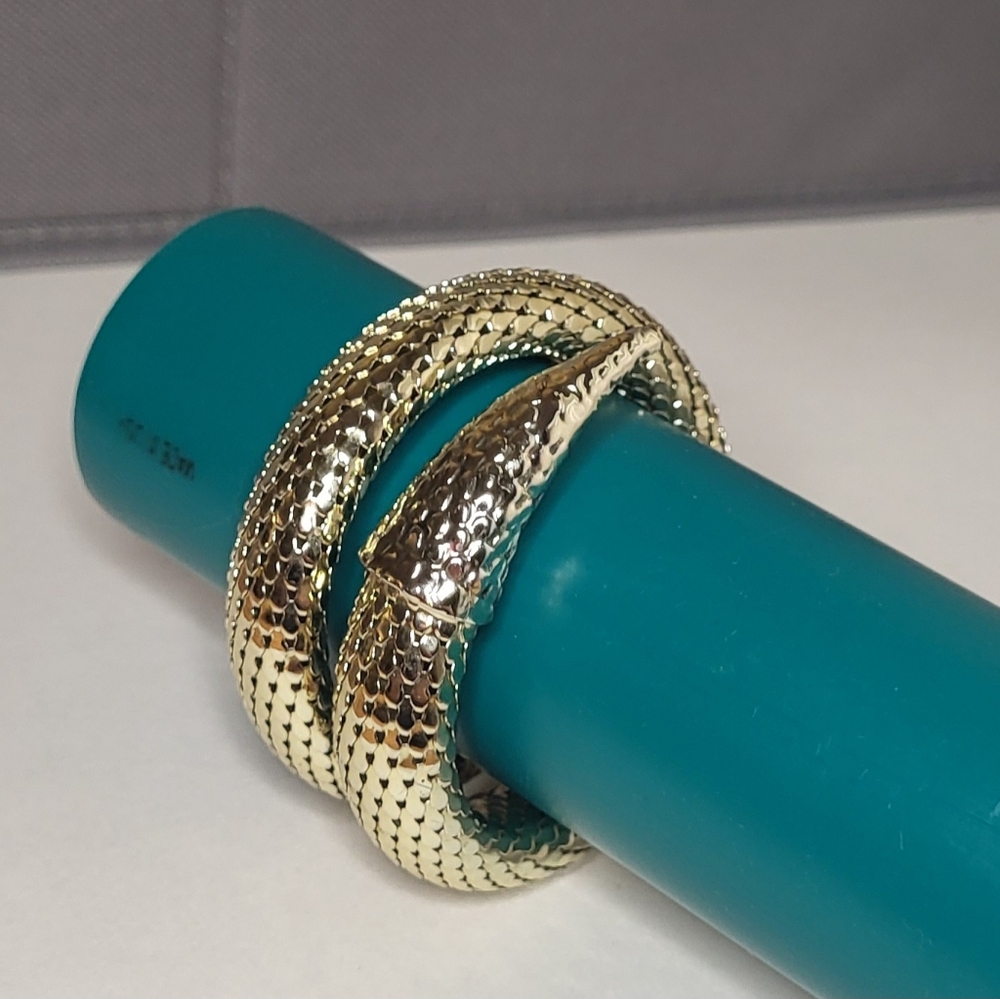 Vintage Whiting & Davis Snake Bracelet - Picture 6 of 8